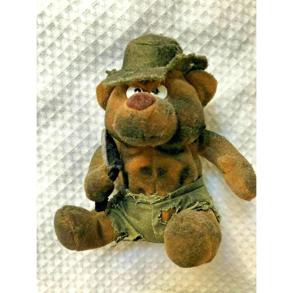 Meanies Series 2 Burny The Bear Plush (The Idea Factory)